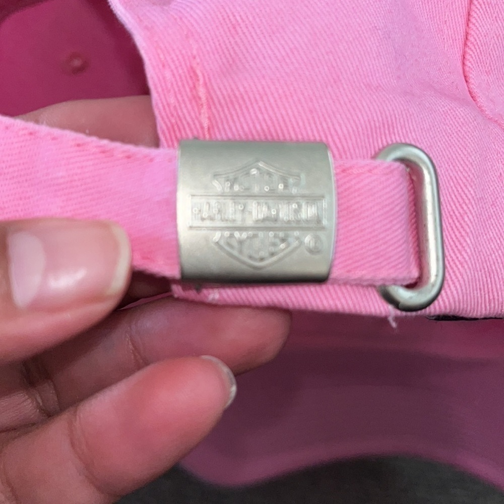 Harley Davidson Aruba Big Twin “One Cool Biker’s Island.” Pink woman’s hat. - Picture 3 of 6